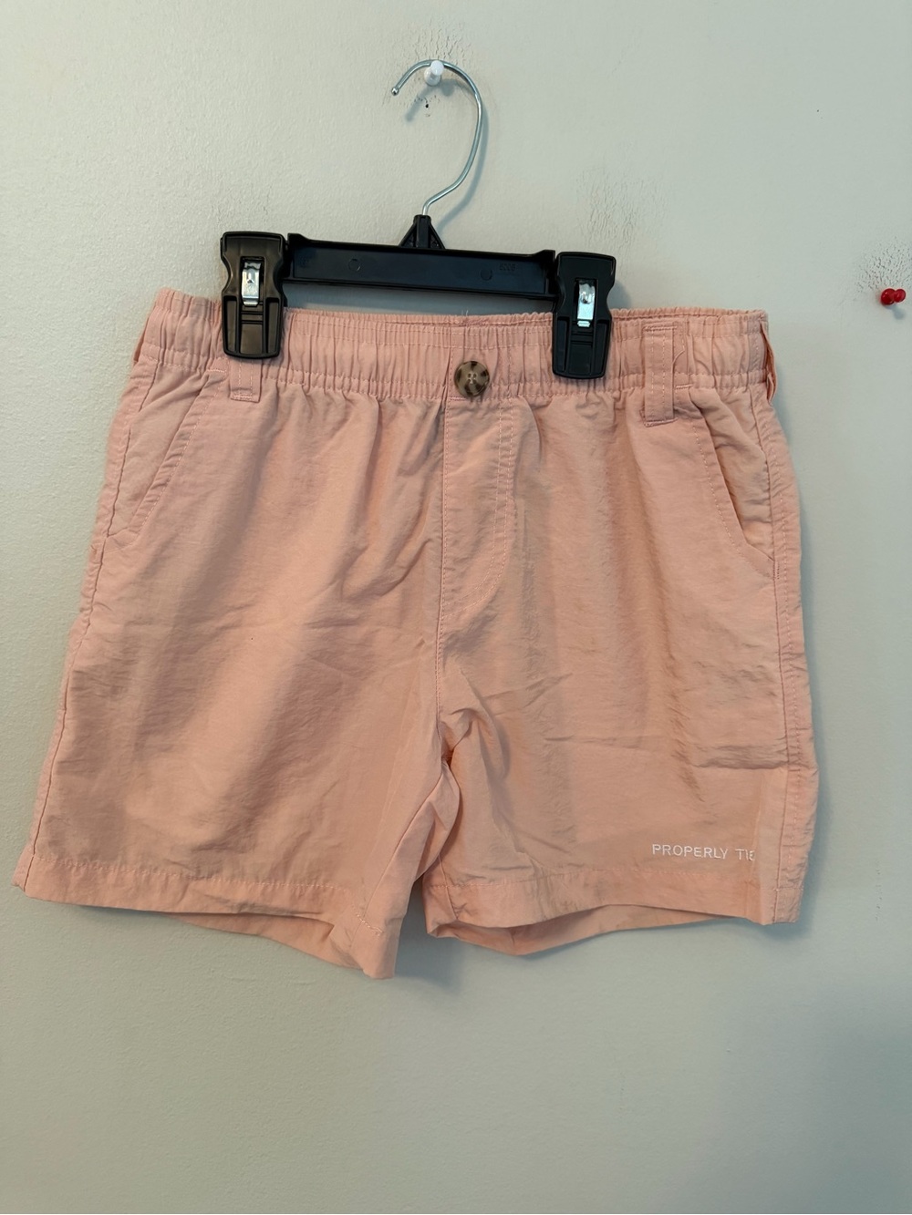 Properly Tied Peach Mallard Shorts